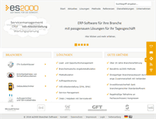 Tablet Screenshot of es2000.de